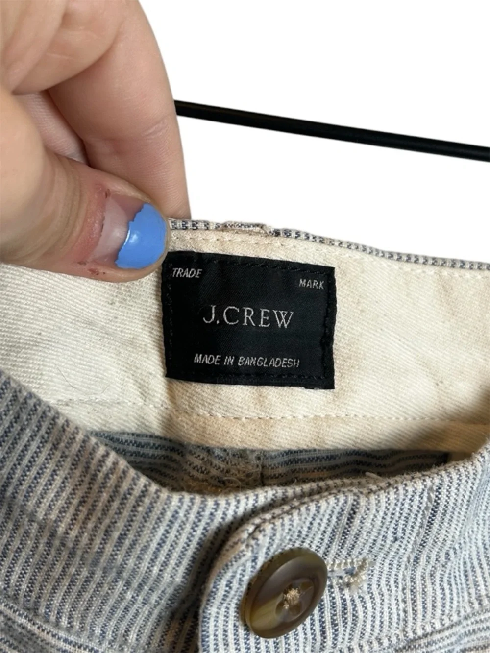 J Crew Linen Men’s Size 36 Shorts W 9” Inseam